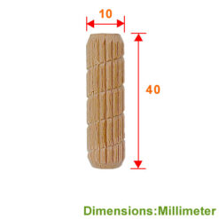Alternative view of A級 木榫 10x40mm - 山毛櫸  YW510WD