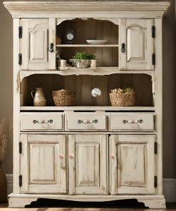 櫥櫃把手 抽屜把手 鄉村風玫瑰花 雙孔 直式 米色 孔距 128mm 陶瓷把手- 青古銅色座 HG820BKMI 7 hg820bkmi